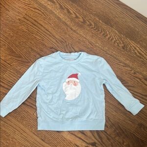 Like new Blue Santa Kids Shirt
